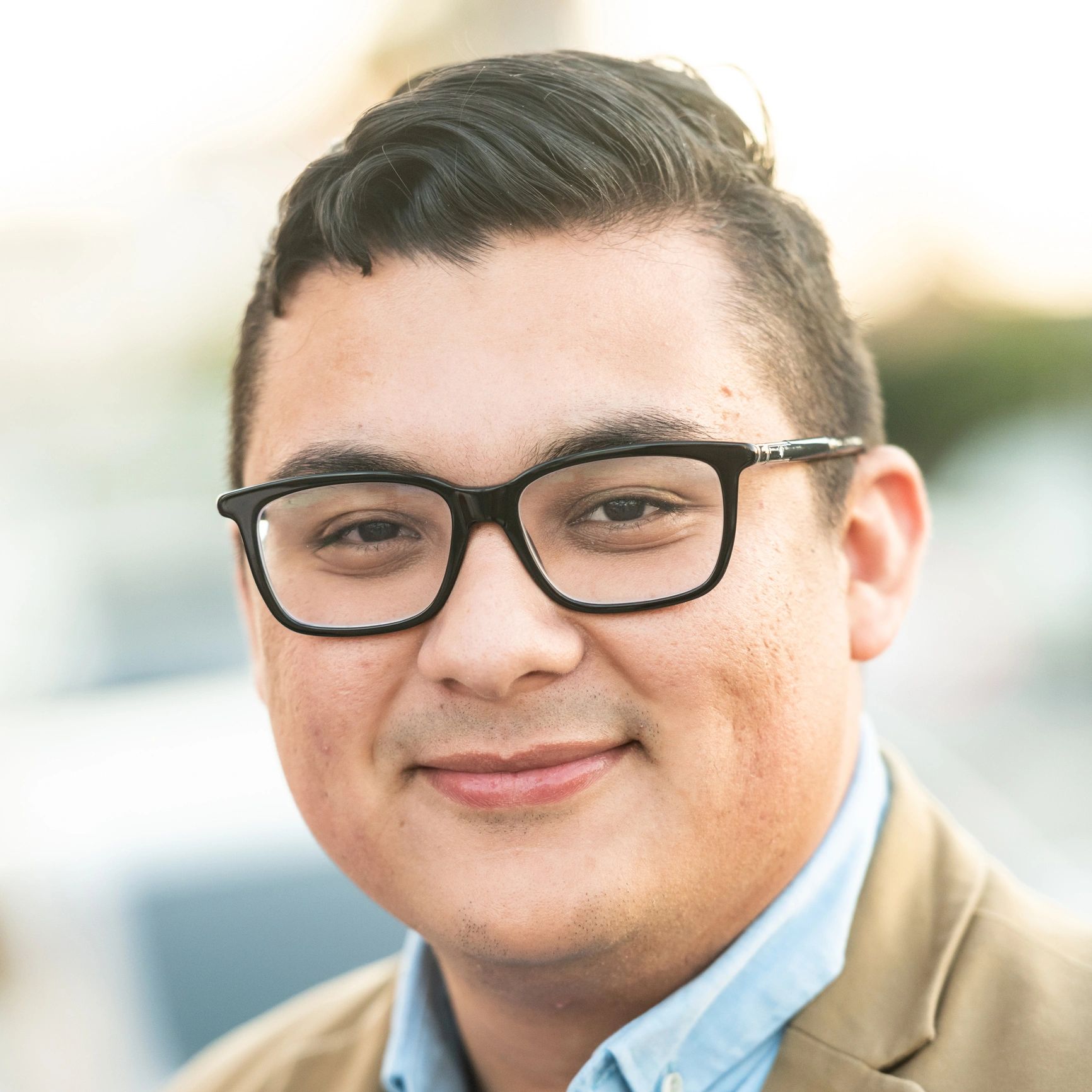 Professional portrait representing professional value
